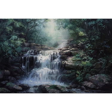 Acrylic canvas of Waterfalls